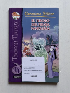 X | GERONIMO STILTON | EL TESORO DEL PIRATA FANTASMA
