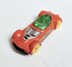 Mattel | Hot Wheels | Auto naranja verde Ballistik