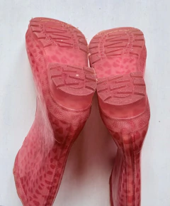 T33/34 | Mimo | botas de lluvia naranjas corazones - comprar online