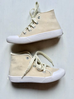 T28 | Mimo | zapatillas beige estrellas bordadas - comprar online
