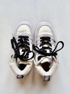 30 | Zara | zapatillas skater lila blancas - comprar online