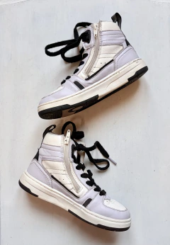 30 | Zara | zapatillas skater lila blancas en internet