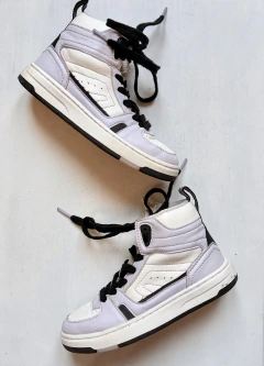30 | Zara | zapatillas skater lila blancas