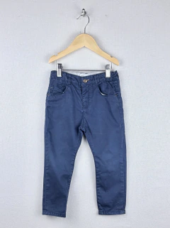 2/3A | Zara | pantalon azul cintura regulable