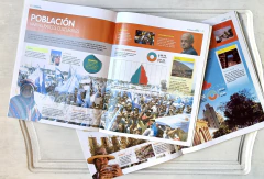 Revista Genios | Atlas escolar de la Argentina ejemplares 1 y 4 - comprar online