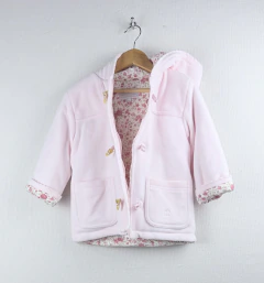 24m (amplio) | Baby Cottons | Montgomery polar Rosa bebe forrado floreado en internet