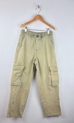 8/9A | H&M | jogger cargo ocre cordon verde