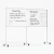 Pizarra Pedestal doble faz magnética 90 120 cm Extensible A 240 cm - Todopizarras
