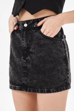 MINI RIGIDA GRIS TIRO ALTO - TATU - comprar online
