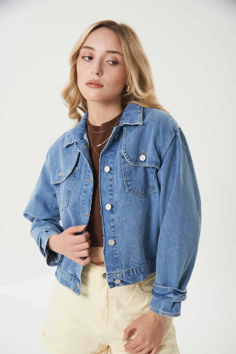 CAMPERA CON BOLSILLOS RIGIDA - BUFALO - comprar online