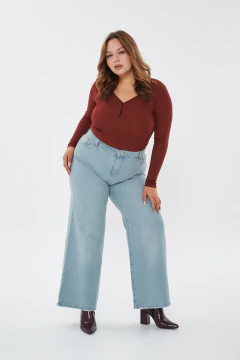 WIDE LEG CURVY - TRAFULCURVY - STRIVEN JEANS