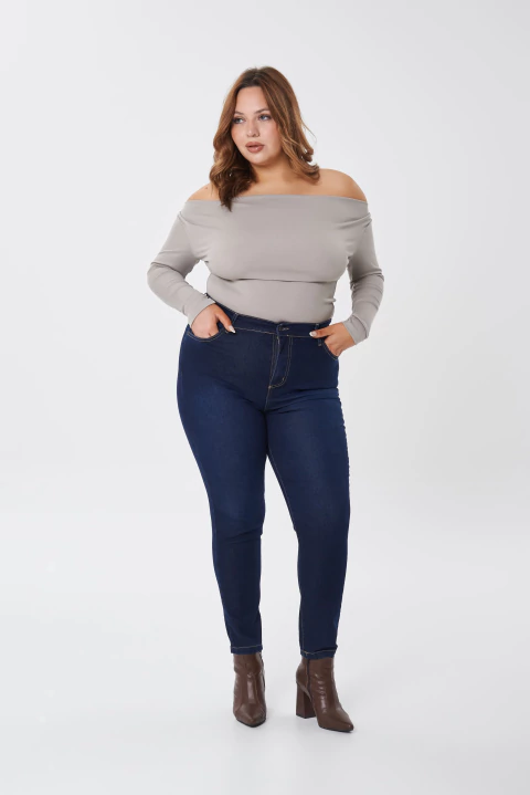 SKINNY ELASTIZADO CURVY - CURVE - comprar online