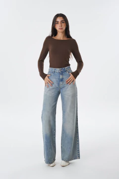 WIDE LEG MATIZADO - GIBSON - tienda online