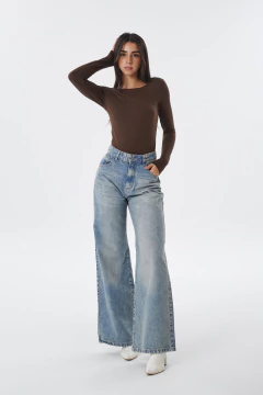 WIDE LEG MATIZADO - GIBSON - comprar online