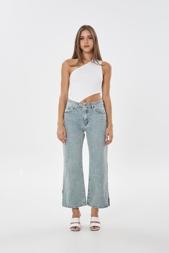 CULOTTE NEVADO RIGIDO CON TAJO - BUFEO - STRIVEN JEANS