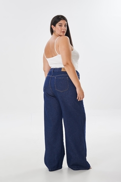 WIDE LEG AZUL OSCURO - ANDINOCURVY en internet