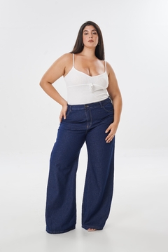 WIDE LEG AZUL OSCURO - ANDINOCURVY