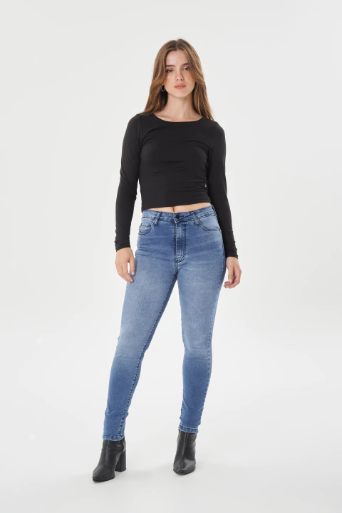 SKINNY ELASTIZADO AZUL - WALKER