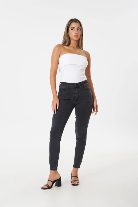SKINNY GRIS - PUELO - comprar online