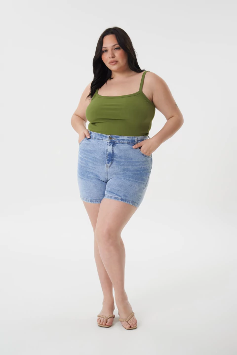 SEMI BERMUDA CONFORT CURVY - LOWCURVY - comprar online