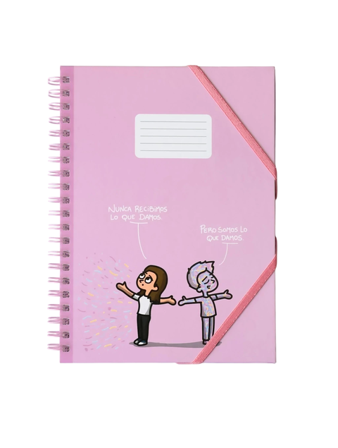 Cuaderno BIG - JuanSzela - Rosa - comprar online