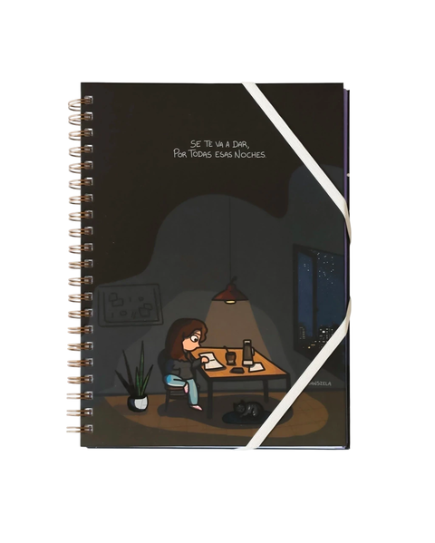 Cuaderno BIG - JuanSzela -Noche - comprar online