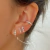 argolla camelia multi color (unidad) 10mm - PLATA 925 - comprar online