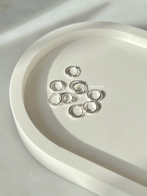 ARGOLLA CLASSIC (unidad) 8MM - PLATA 925 - comprar online