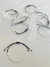 Pulsera Oslo black - PLATA 925 - Calabria Store
