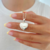 dije corazon piedra reversible NACAR/CORAL - NÁCAR/TURQUESA PLATA 925 - comprar online