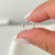FALSO PIERCING Tini torzado (unidad) 8mm - PLATA 925 - comprar online