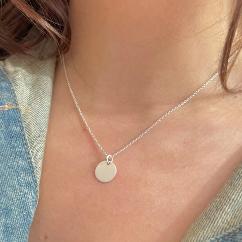 COLLAR BECCA 40CM - PLATA 925 - comprar online