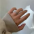 Anillo hojita Lea - PLATA 925 - comprar online