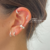 argolla CAMELIA LAVANDA (UNIDAD) 10MM - PLATA 925 en internet