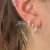 Media argollita Nuria (unidad) 10mm - PLATA 925 - comprar online