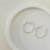ARGOLLAS LISAS CON GANCHO ITALIANO (PAR) - PLATA 925 - comprar online