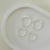 ARGOLLAS LISAS CON GANCHO ITALIANO (PAR) - PLATA 925 - Calabria Store