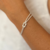 PULSERA NUDO DOBLE - PLATA 925 - comprar online