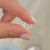 Argolla LOVE CON CUBIC (unidad) 10mm - PLATA 925 en internet
