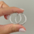 ARGOLLAS JACKIE (par) 25mm - PLATA 925 en internet