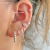 Argolla Roma (unidad) 10mm - PLATA 925 en internet