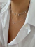 Collar coins 40cm - PLATA 925 - Calabria Store