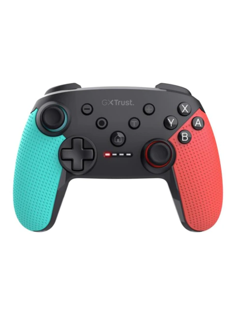 JOYSTICK INALAMBRICO NINTENDO SWITCH GAMING x TRUST MUTA AZUL Y ROJO - GXT 1246