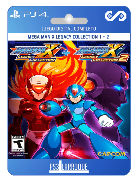 MEGA MAN X LEGACY COLLECTION 1+2 PS4 DIGITAL