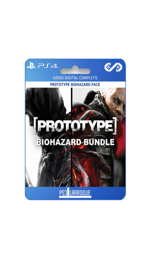 PROTOTYPE BIOHAZARD PACK PS4 DIGITAL