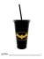 VASO PLASTICO BLACK BATMAN ORIGINAL