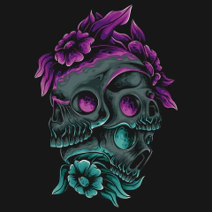 Buzo Skull - comprar online