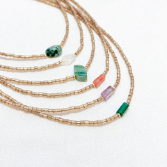Choker cristais - loja online