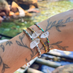 Pulseira cristal-hematita - comprar online