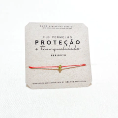 Fio vermelho proteção e boas energias - Amoa Acessórios 